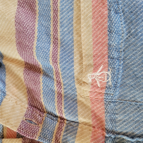 Original Pengiun Striped Short Sleeve Cotton Button Up Size Small - Picture 7 of 11